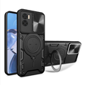 Motorola E22/E22i. Funda Camshield TPU+PC con anillo magnético