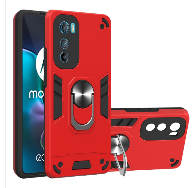 Motorola Edge 30. Funda Armor PC+TPU con anillo