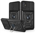 Motorola G30/G20/G10. Funda Camshield TPU+PC con anillo magnético