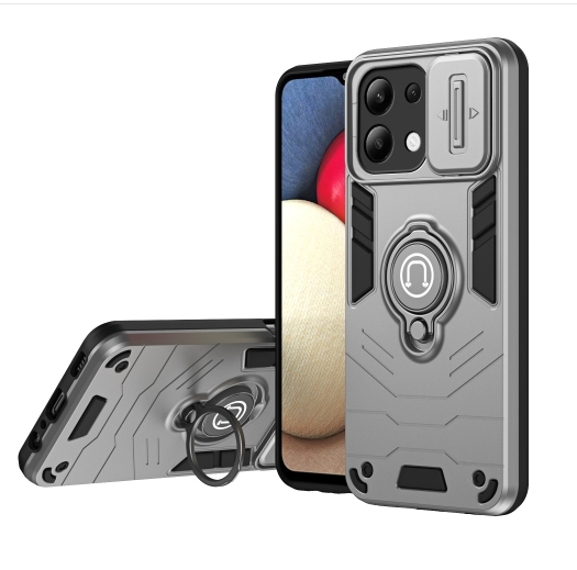 Xiaomi Note 13 4G. Funda Camshield TPU+PC con anillo compatible con soportes magnéticos