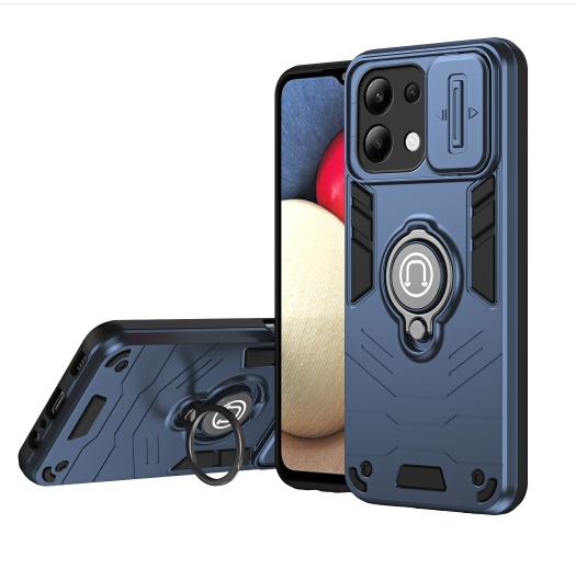 Xiaomi Note 13 4G. Funda Camshield TPU+PC con anillo compatible con soportes magnéticos