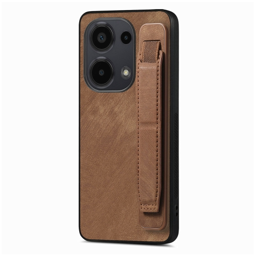 Xiaomi Note 13 Pro 4G. Fundas leather case con correa elástica