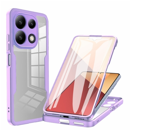 Xiaomi Note 13 Pro 4G. Funda 360° acrílico + TPU con protector de pantalla