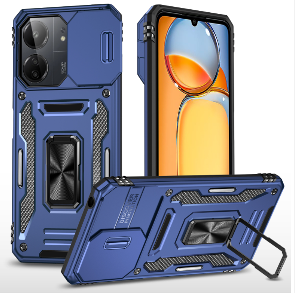 Xiaomi Note 13 Pro 4G. Funda Armor camshield con soporte stand