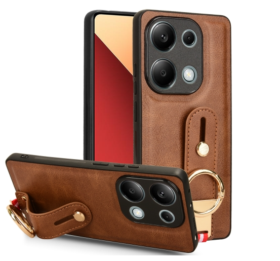 Xiaomi Note 13 Pro 4G. Funda leather case con correa con abridor