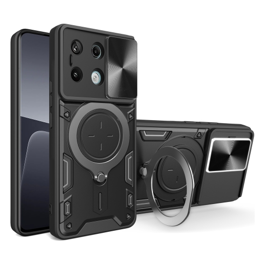 Xiaomi Note 13 Pro 5G. Funda Camshield TPU+PC con anillo holder