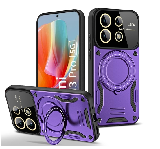 Xiaomi Note 13 Pro 5G. Funda compatible con MagSafe con protector de lentes