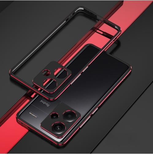 Xiaomi Note 13 Pro Plus. Funda Aurora Series con protector de lentes+ marco metálico