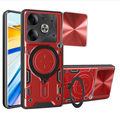 Tecno Pova 6. Funda Camshield TPU+PC con anillo magnético