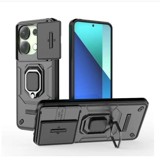 Xiaomi Note 13 4G. Funda Camshield PC+TPU con anillo