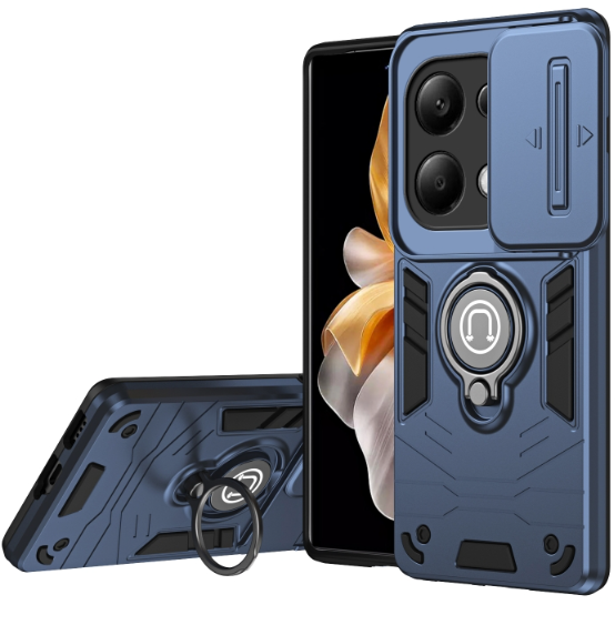 Xioami Redmi Note 13 Pro 4G. Funda Camshield TPU+PC con anillo