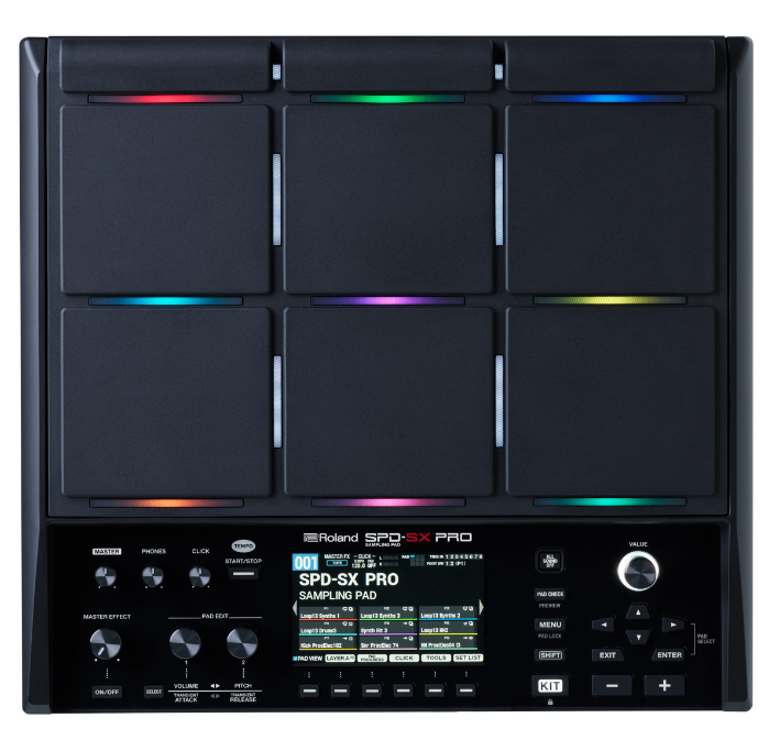 Roland SPD-SX PRO. Sampling Pad. 3 sin interés