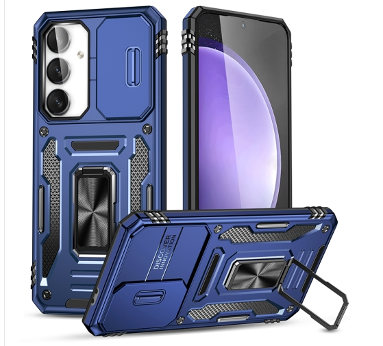 Samsung S24 FE 5G. Funda Armor Camshield TPU+PC con anillo stand
