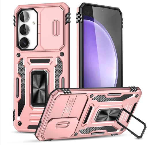 Samsung S24 FE 5G. Funda Armor Camshield TPU+PC con anillo stand