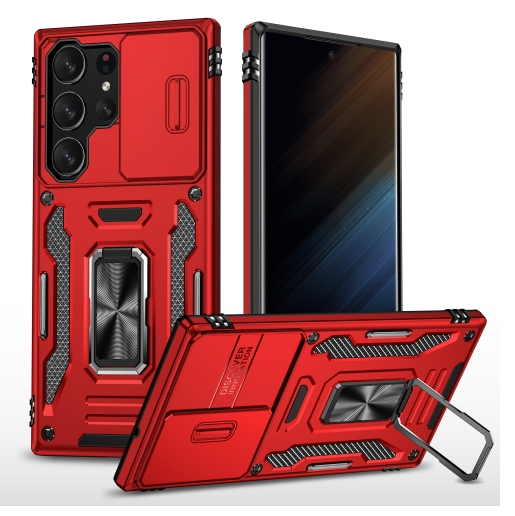 Samsung S24 Ultra 5G. Funda Armor Camshield TPU+PC con anillo magnético