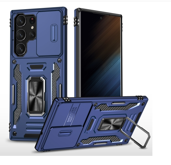 Samsung S24 Ultra 5G. Funda Armor Camshield TPU+PC con anillo magnético