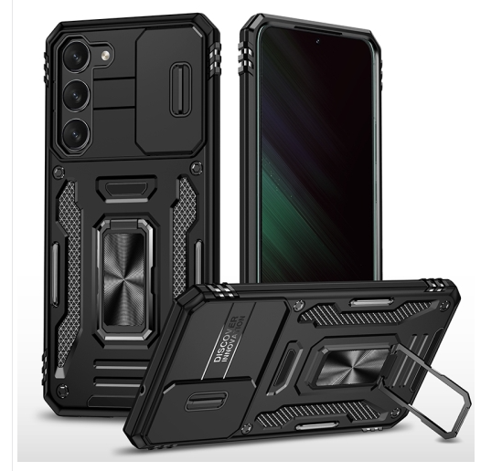 Samsung S25 Plus 5G. Funda Armor TPU+PC Camshield con anillo magnético