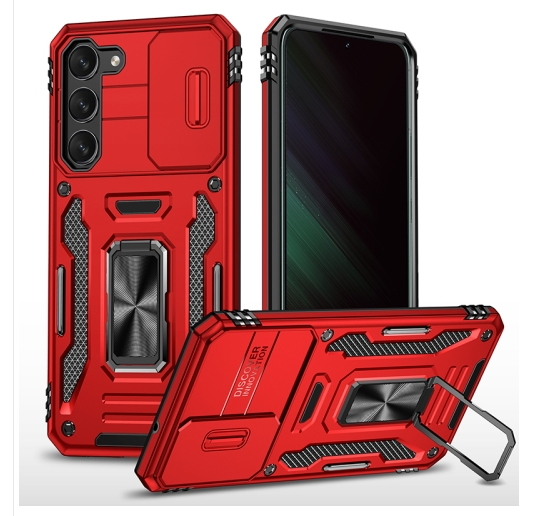 Samsung S25 Plus 5G. Funda Armor TPU+PC Camshield con anillo magnético