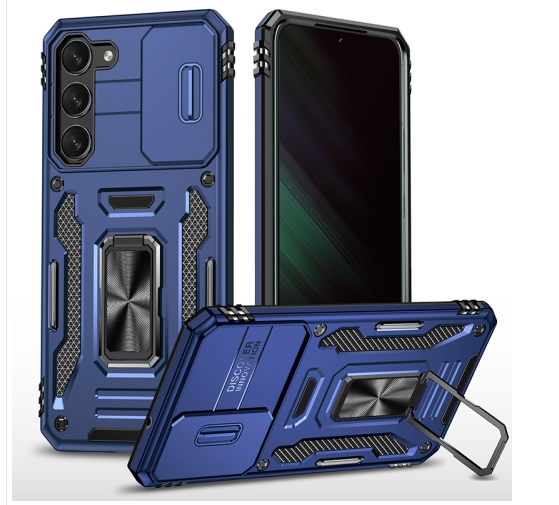 Samsung S25 5G. Funda Armor Camshield TPU+PC con anillo magnético