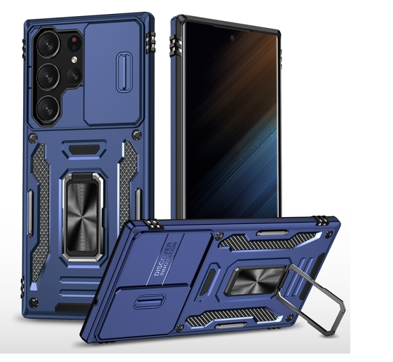 Samsung S25 Ultra 5G. Funda Armor Camshield con anillo stand magnético