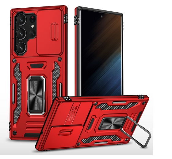 Samsung S25 Ultra 5G. Funda Armor Camshield con anillo stand magnético