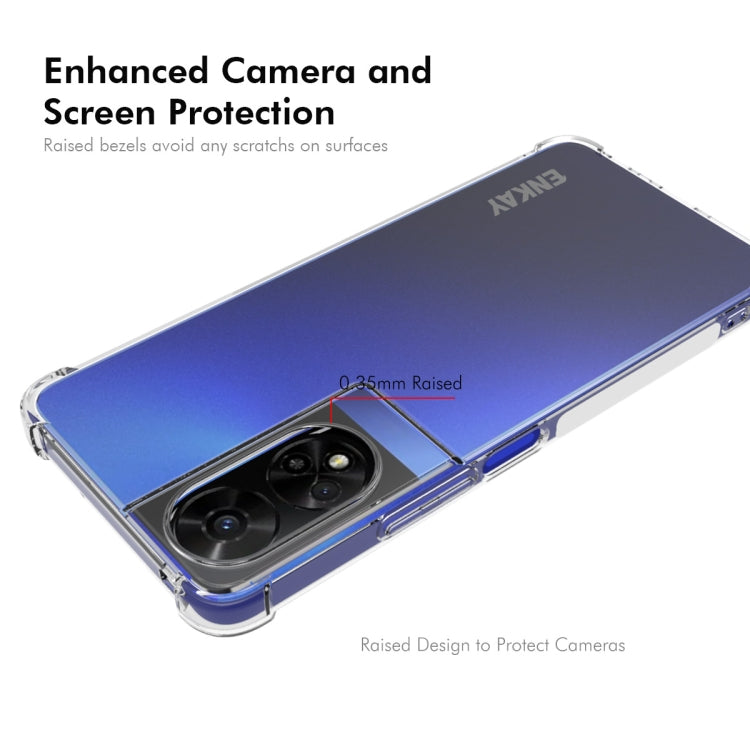 TCL 50 5G. Funda ENKAY TPU transparente