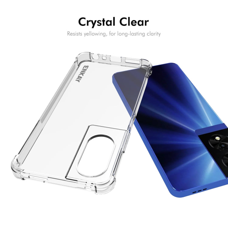 TCL 505 4G. Funda ENKAY TPU transparente