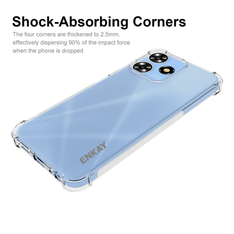 ZTE Blade A73 4G. Funda ENKAY TPU transparente