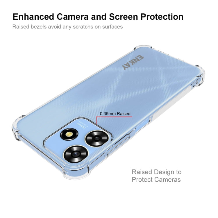 ZTE Blade A73 4G. Funda ENKAY TPU transparente