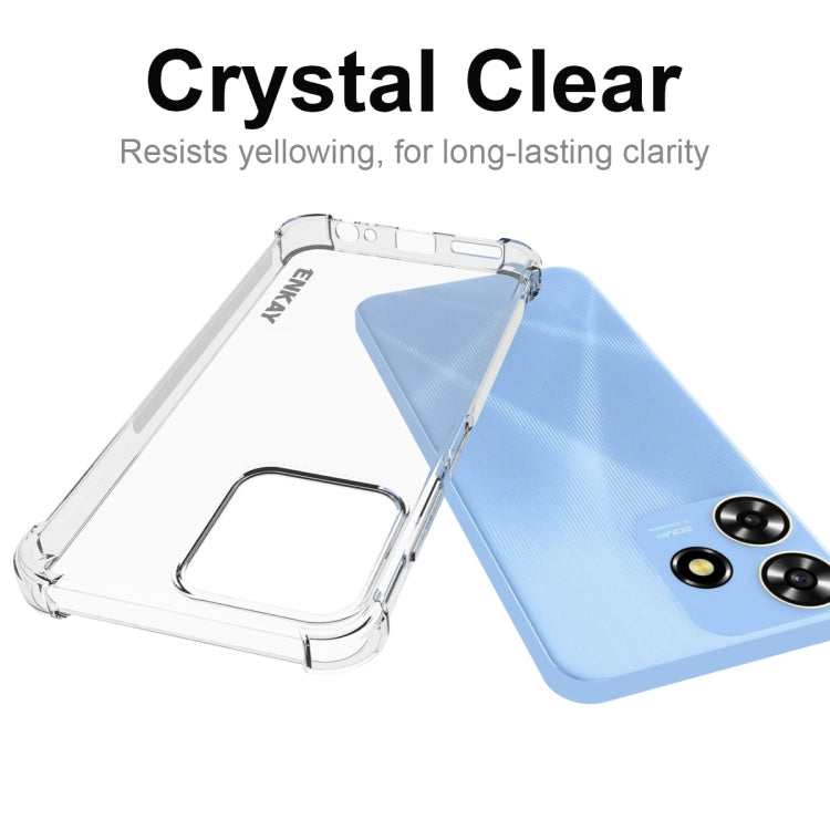 ZTE Blade A73 4G. Funda ENKAY TPU transparente