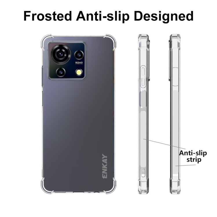 ZTE Blade V50 Vita 4G. Funda ENKAY TPU transparente