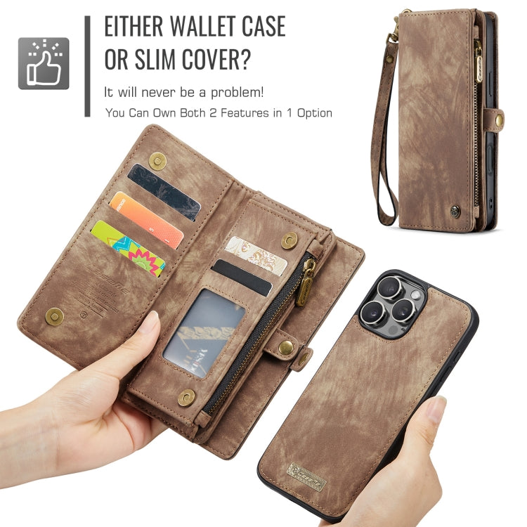 IPhone 16 Pro Max. Funda CaseMe leather case desmontable multifuncional