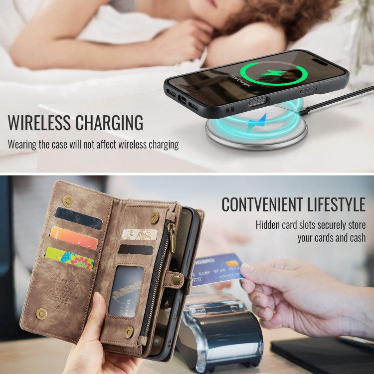IPhone 16 Pro Max. Funda CaseMe leather case desmontable multifuncional