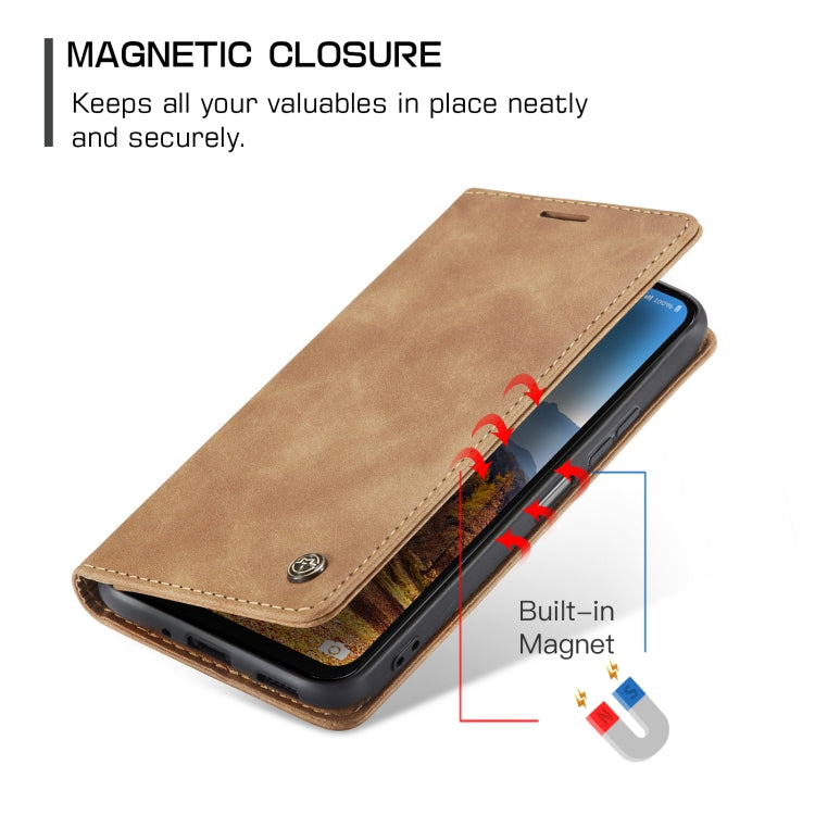Samsung A16. Funda CaseMe Flip leather case con cierre magnético