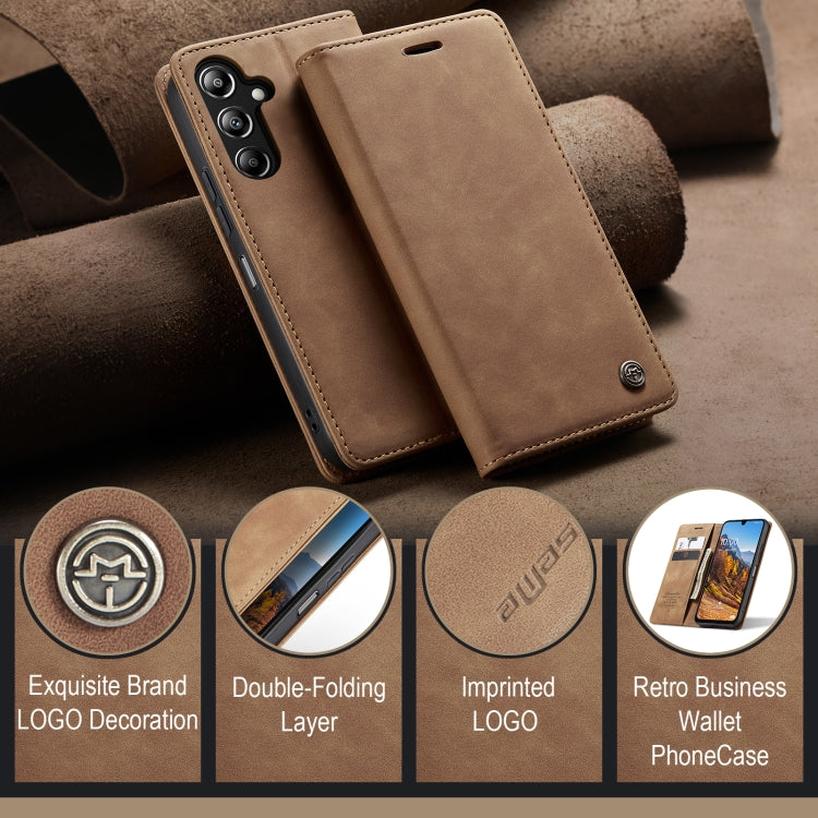 Samsung A16. Funda CaseMe Flip leather case con cierre magnético
