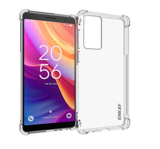 TCL 501 4G. Funda ENKAY TPU transparente