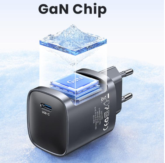 Cargador Rápido USAMS CC323 T66 45W USB-C / Tipo-C GaN