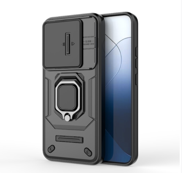 Xiaomi 14. Funda Camshield TPU+PC con anillo
