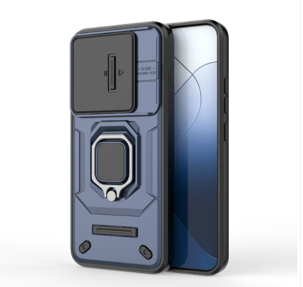 Xiaomi 14. Funda Camshield TPU+PC con anillo