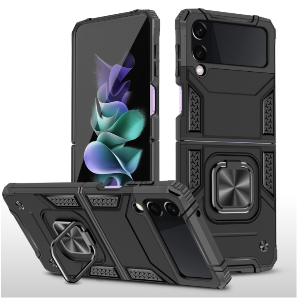 Samsung Z Flip3 5G. Funda Armor TPU+PC con anillo magnético