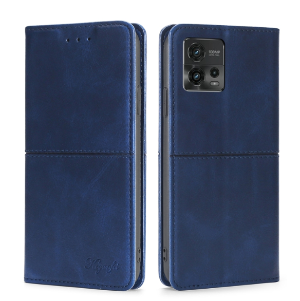 Motorola G72. Funda Leather case con cierre magnético